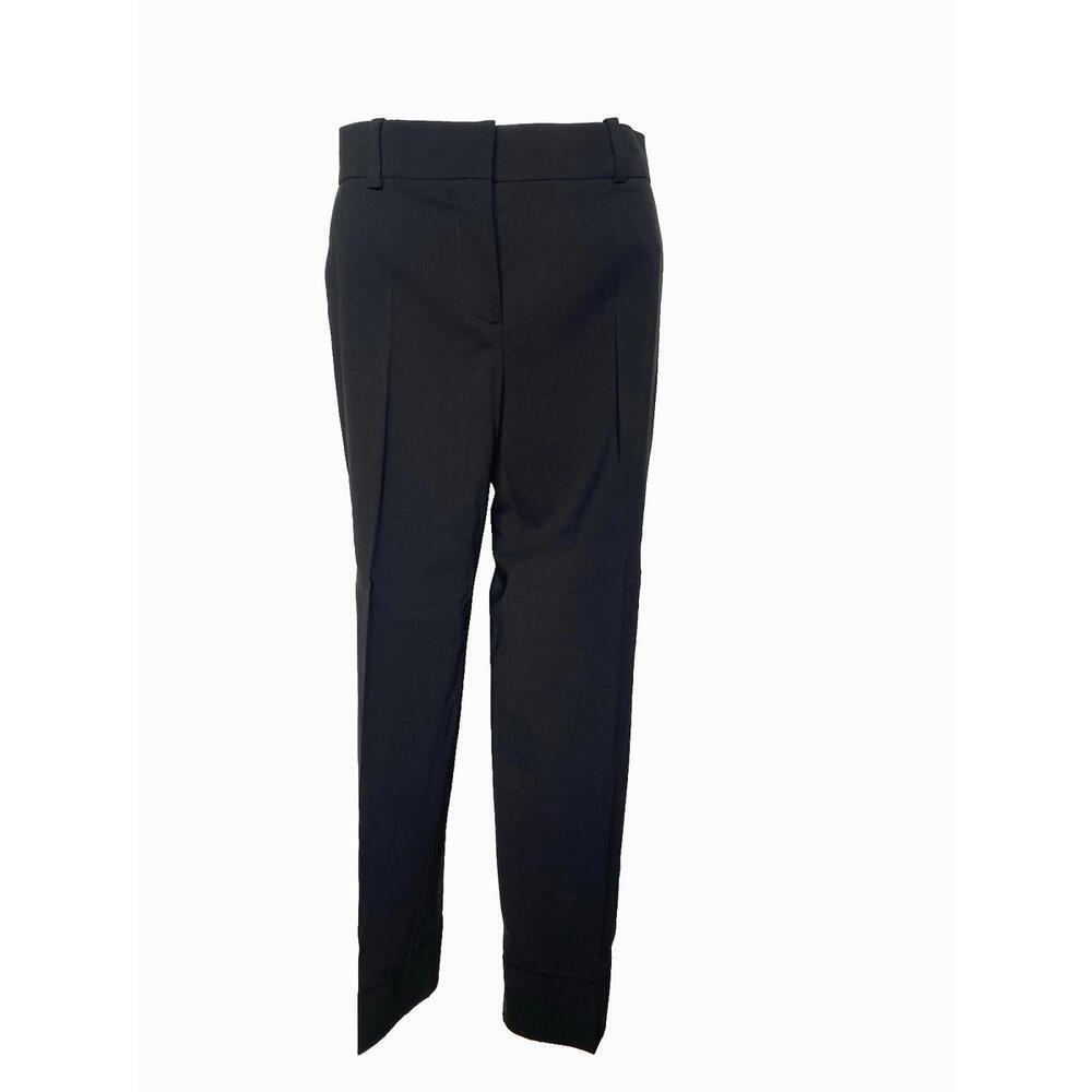 Louis Vuitton Black Dress Tuxedo Pants Buttons FR38/US4 Cropped Women